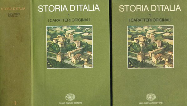Storia d'Italia. I caratteri originali vol.I