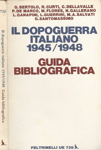 Il dopoguerra italiano 1945-1948 | Immagine principale