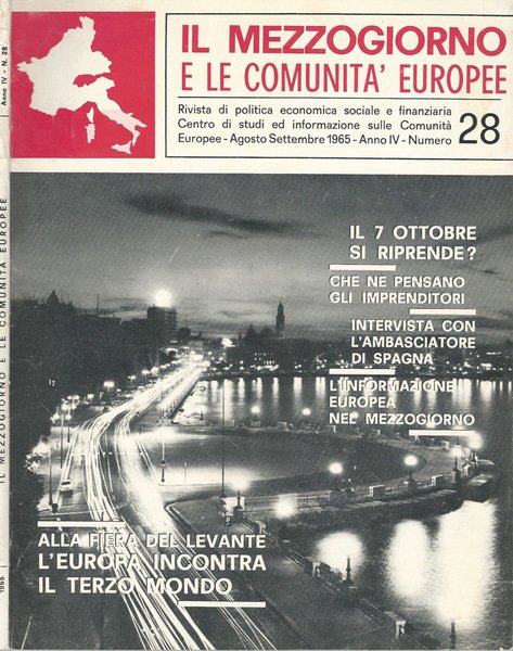 Il mezzogiorno e le comunità europee Anno IV-N° 28 | Immagine principale