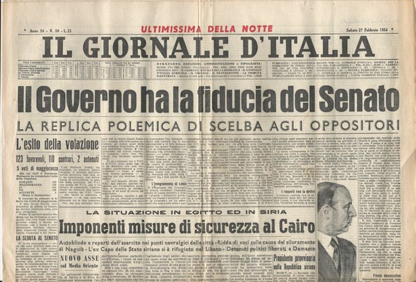 Il giornale d'Italia Anno 54-n° 50