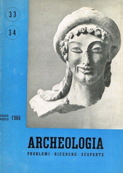 ARCHEOLOGIA anno V n. 33/34 | Immagine principale