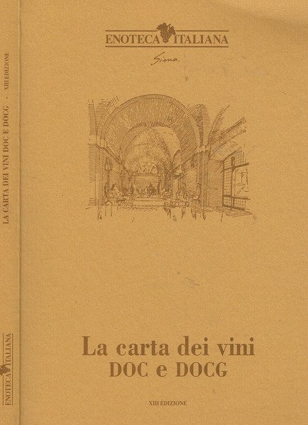LA CARTA DEI VINI DOC E DOCG
