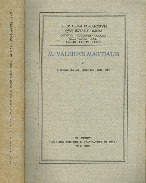 EPIGRAMMATON LIBRI XII-XIII-XIV | Immagine principale