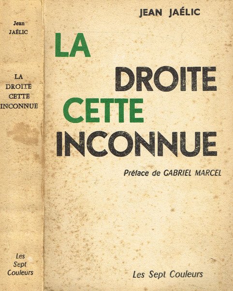 LA DROITE CETTE INCONNUE | Immagine principale