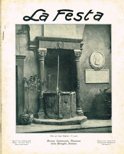 La Festa. Rivista settimanale illustrata della famiglia italiana anno 3 …