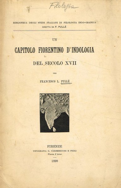 Un capitolo fiorentino d'indologia del secolo XVII
