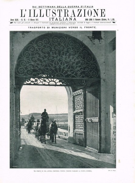 L'Illustrazione italiana anno XLIV n.10, 11 marzo 1917