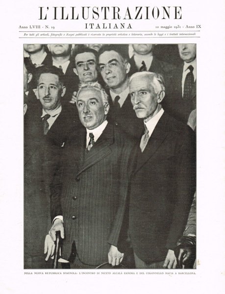 L'Illustrazione italiana anno LVIII n.19, 10 maggio 1931