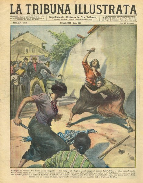 La tribuna illustrata. Anno XLVI n.28, 1938 | Immagine principale