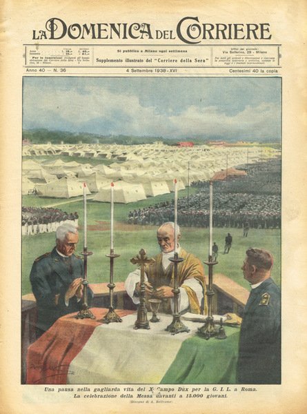 La Domenica Del Corriere anno 40 n.36, 1938