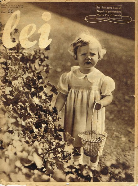 Lei. Rivista di vita femminile anno IV n.10, anno V …