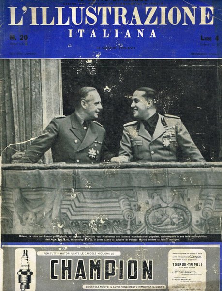 L'Illustrazione Italiana anno LXVI n.20, 1939