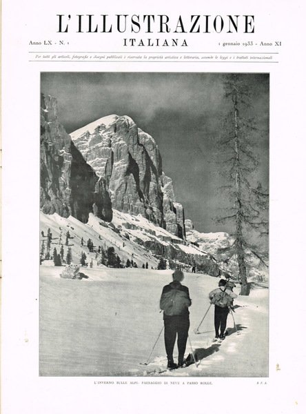 L'Illustrazione Italiana anno LX n.1, 1933