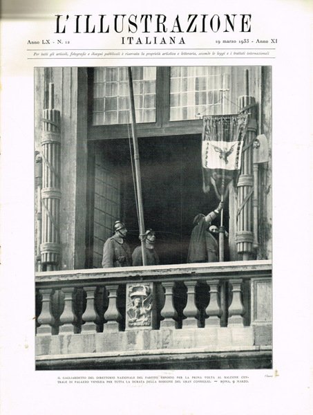 L'Illustrazione Italiana anno LX n.12, 1933