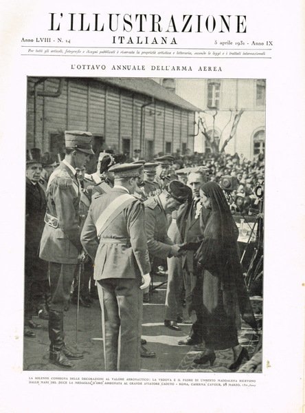 L'Illustrazione Italiana anno LVIII n.14, 1931