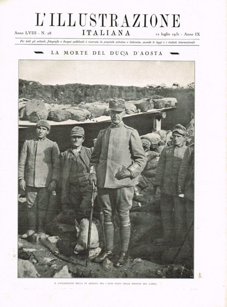 L'Illustrazione Italiana anno LVIII n.28, 1931