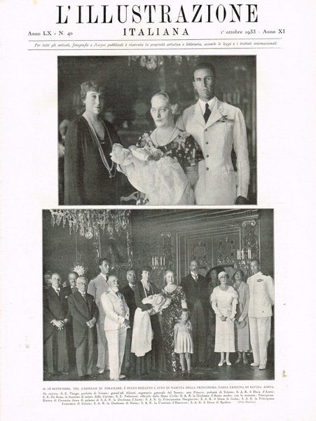 L'Illustrazione Italiana anno LX n.40, 1933