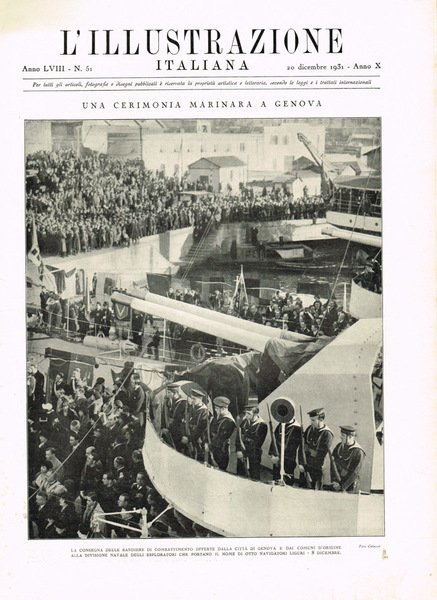 L'Illustrazione Italiana anno LVIII n.51, 1931