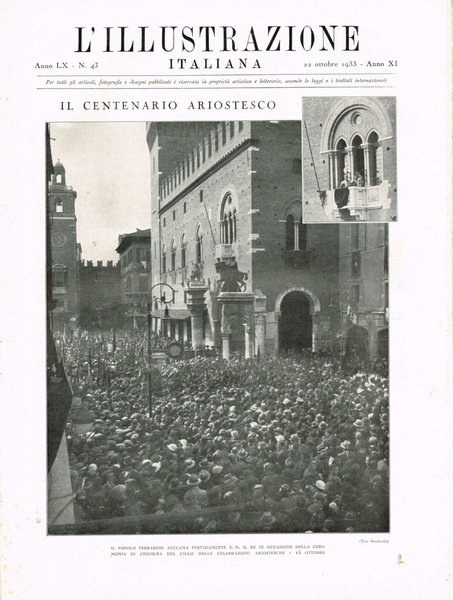 L'Illustrazione Italiana anno LX n.43, 1933