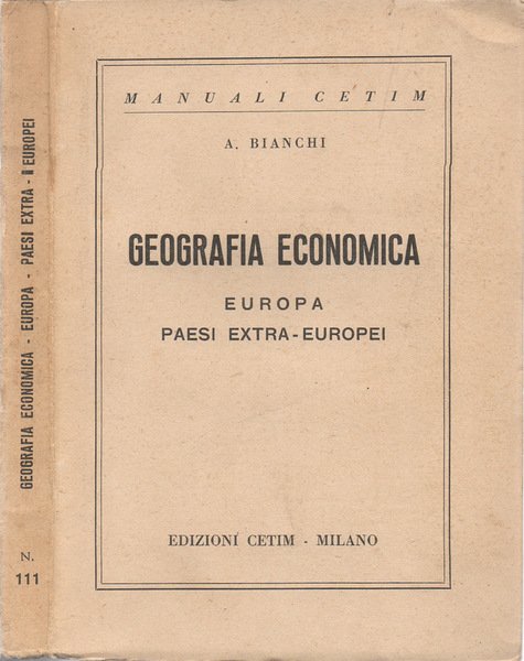 Geografia Economica - Europa - Paesi Extra-Europei