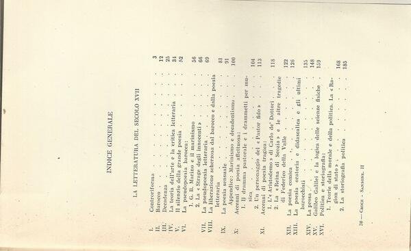 La letteratura italiana Vol.II