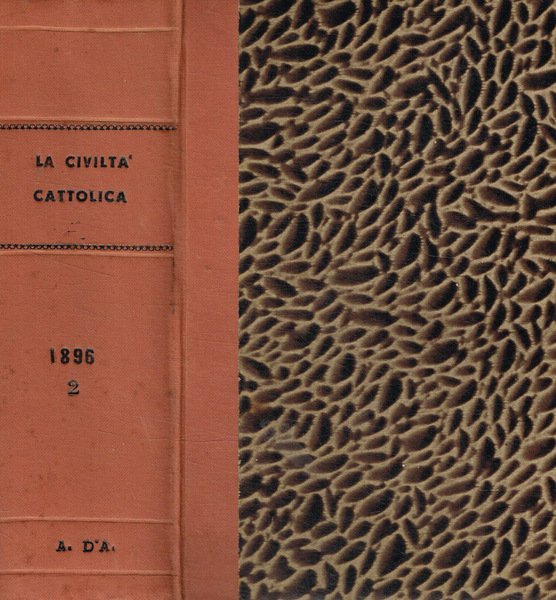 La civiltà cattolica. Anno quarantesimosettimo, vol.VII, VIII della serie decimasesta | Immagine principale