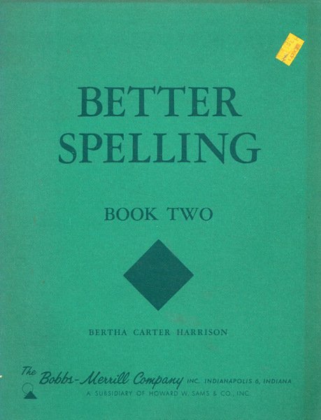 Better spelling book two