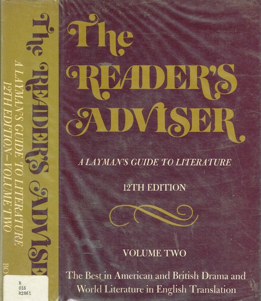 The reader's adviser