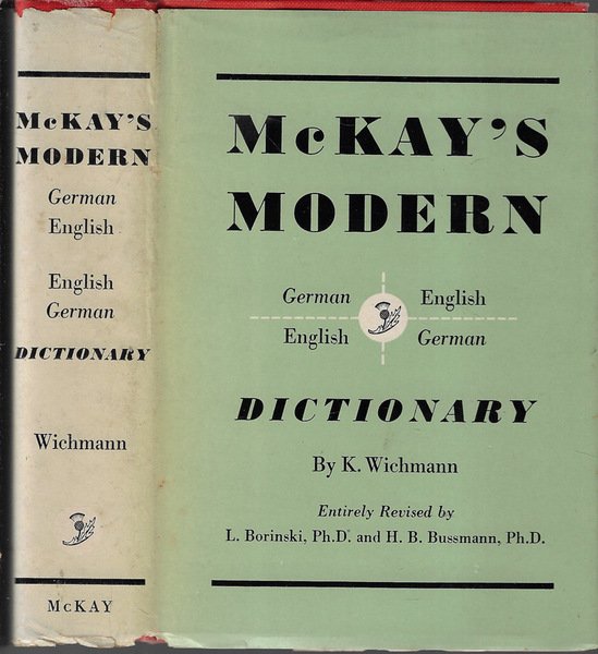 McKay's modern german-english, english-german dictionary