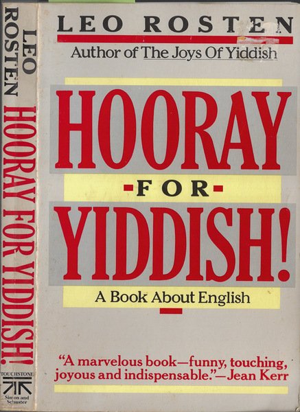 Hooray for yiddish! A book about english