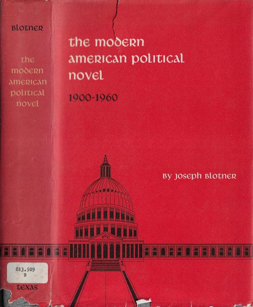 The modern american political novel 1900-1960