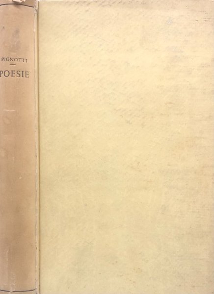 Poesie di Lorenzo Pignotti Aretino (Tomo I)