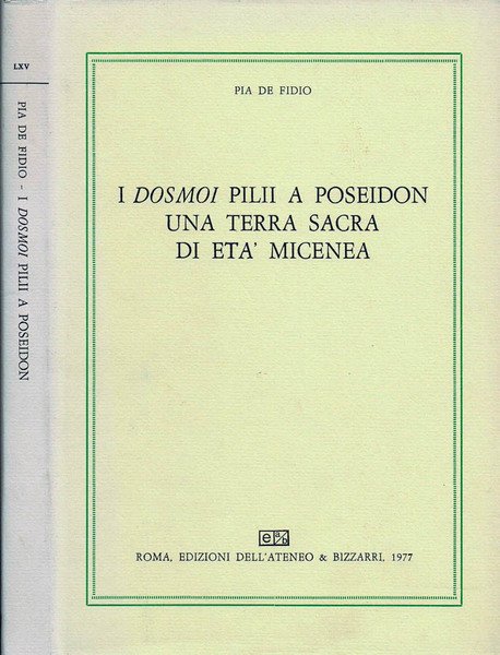 I Dosmoi Pilii a Poseidon Una Terra Sacra di Età …