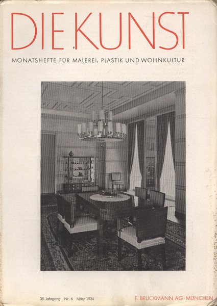 Die Kunst - Anno 35 n. 6 | Immagine principale