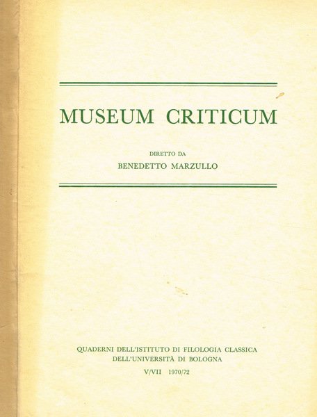 MUSEUM CRITICUM | Immagine principale