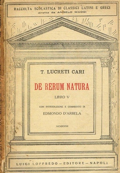 DE RERUM NATURA LIBRO V
