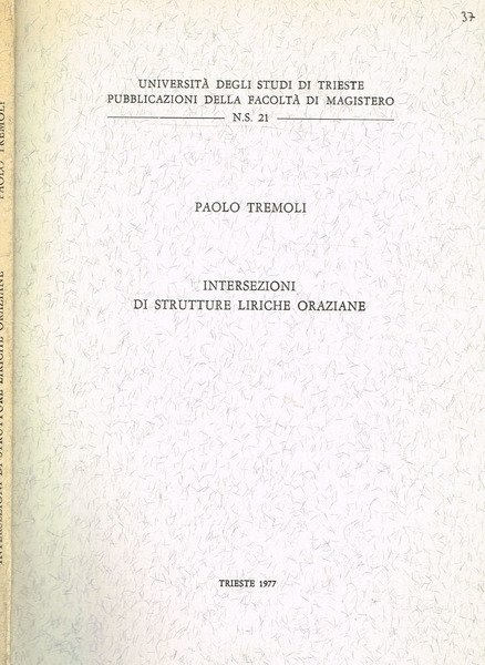 INTERSEZIONI DI STRUTTURE LIRICHE ORAZIANE