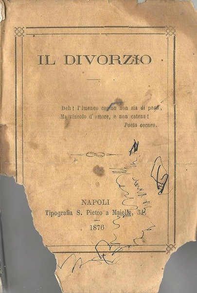 IL DIVORZIO