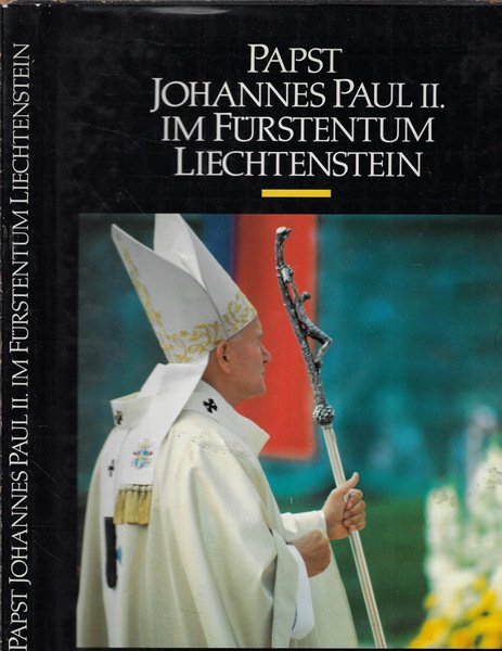 Papst Johannes Paul II. Im furstentum Liechtenstein