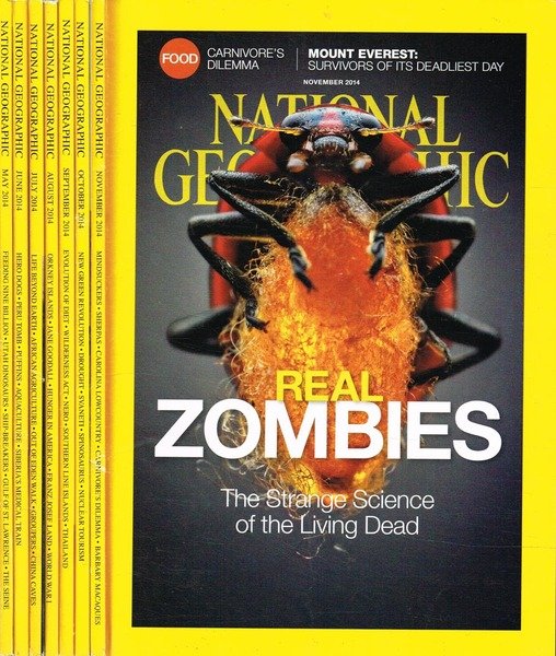 NATIONAL GEOGRAPHIC VOL.225 N.5-6 VOL.226 N.1-2-3-4-5