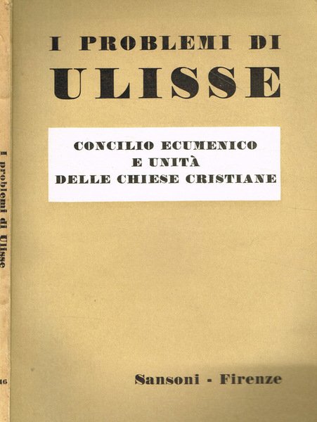I problemi di Ulisse. Anno XV vol.VII