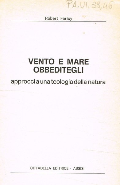 Vento e mare obbeditegli