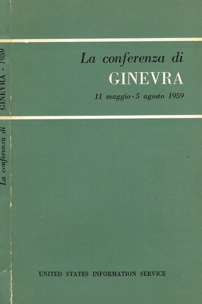 La Conferenza di Ginevra