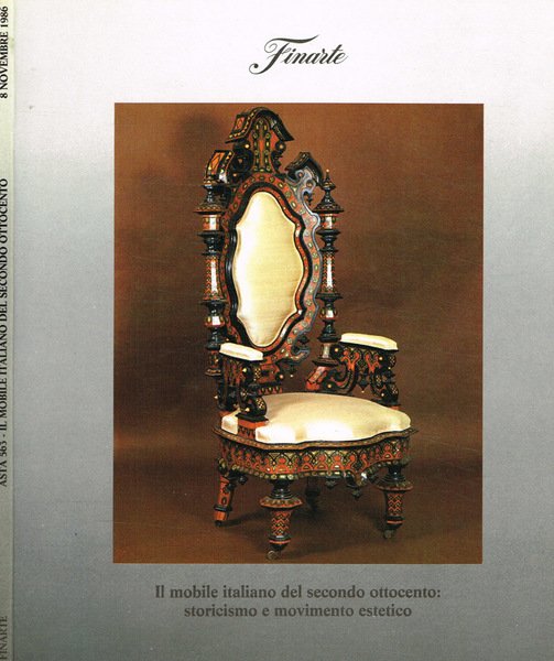 Asta 563. Il mobile italiano del secondo Ottocento: storicismo e …