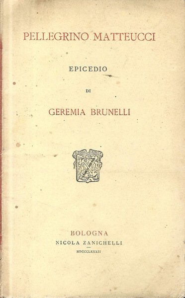 Epicedio di Geremia Brunelli