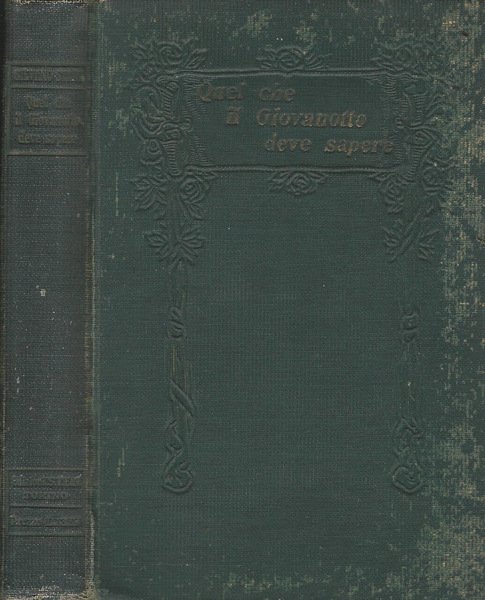 Quel che il Giovanotto deve sapere