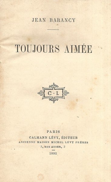 Toujours aimée