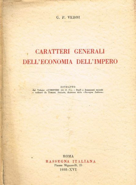 Caratteri Generali Dell'Economia Dell'Impero | Immagine principale