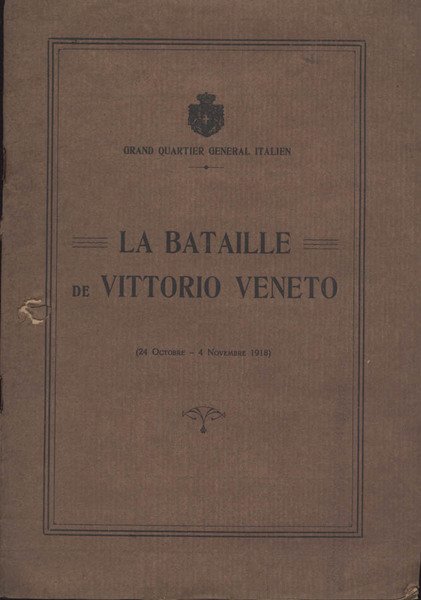 La Bataille de Vittorio Veneto