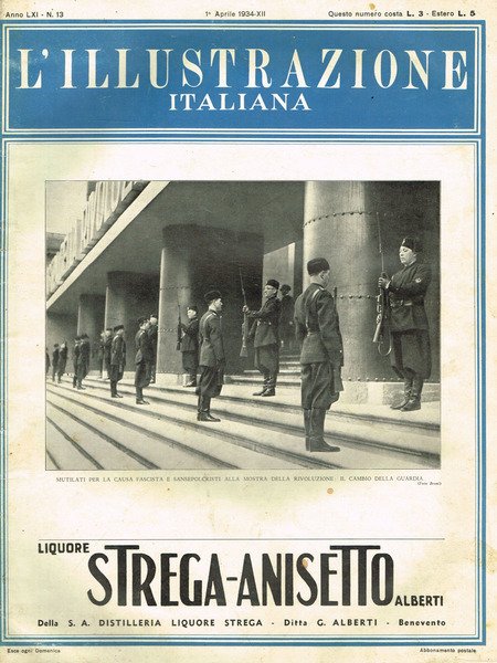 L'ILLUSTRAZIONE ITALIANA N.13 22 44 ANNO LXI